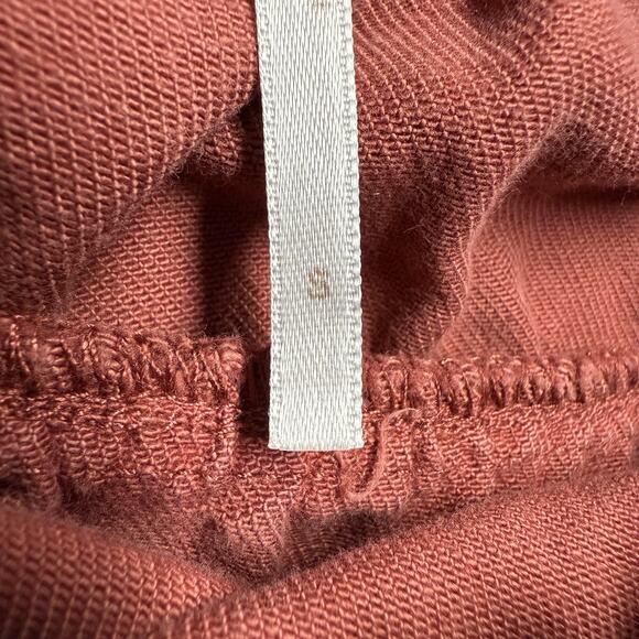 Free People Denim Lou Jean Babydoll Dress Womens Small Rust Balloon Sleeves - Picture 3 of 10